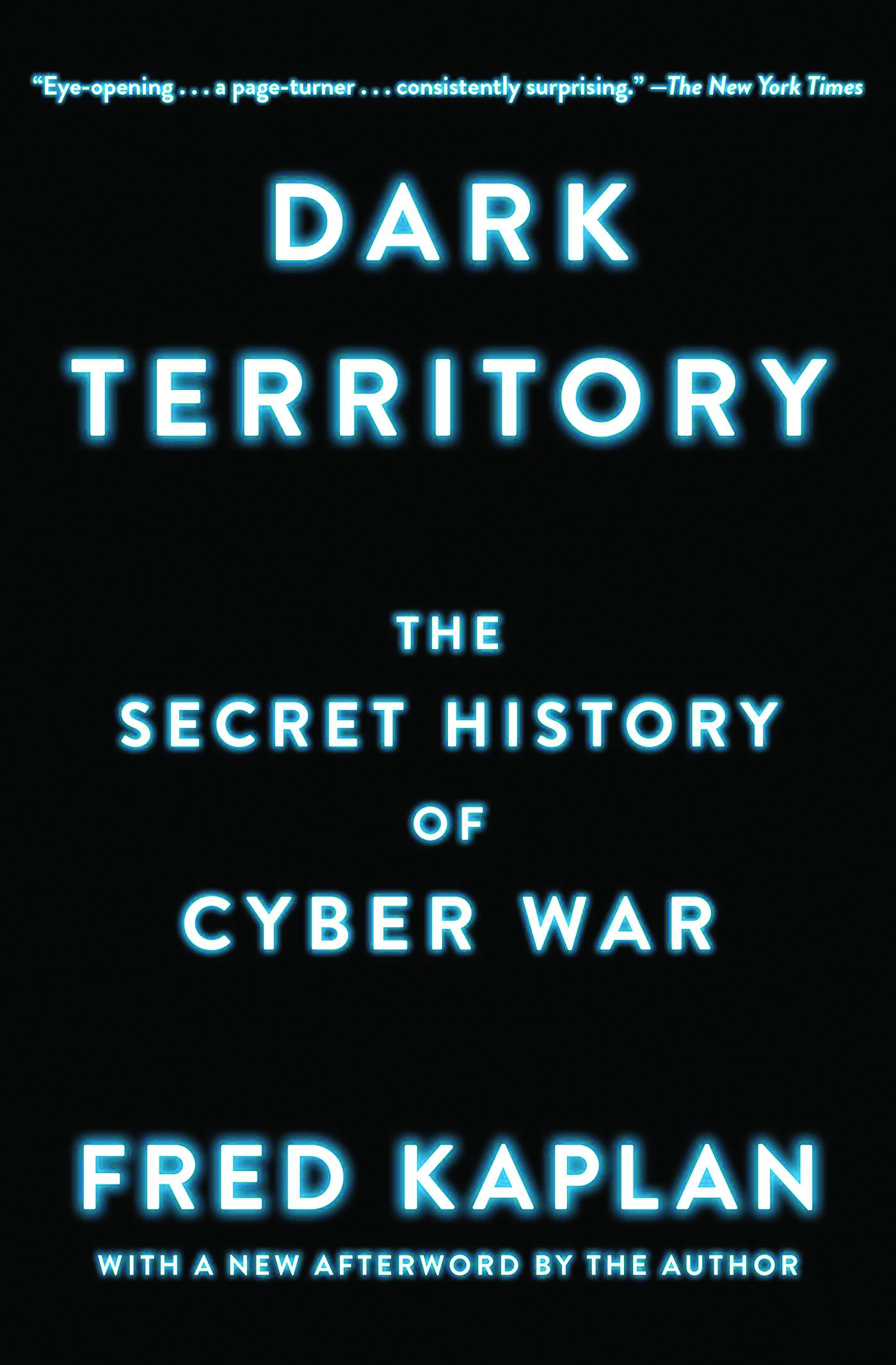 Book cover: 'Dark Territory'